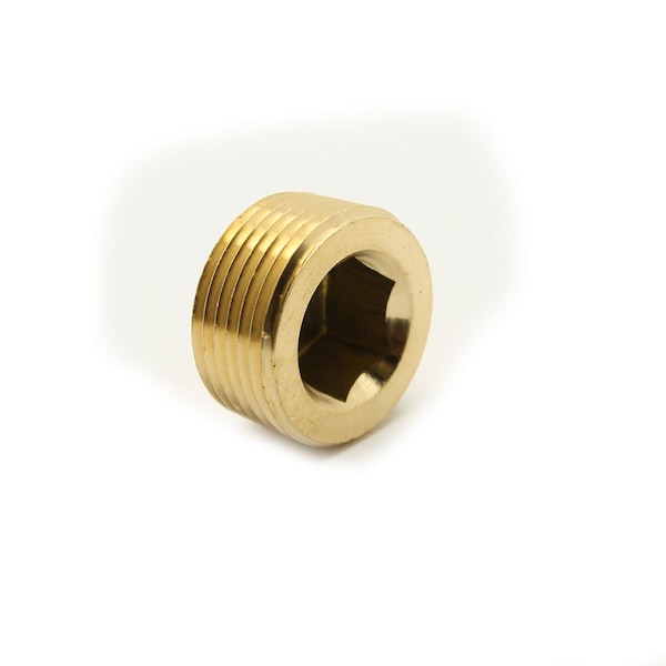 1/4 Brass Countersunk Plug